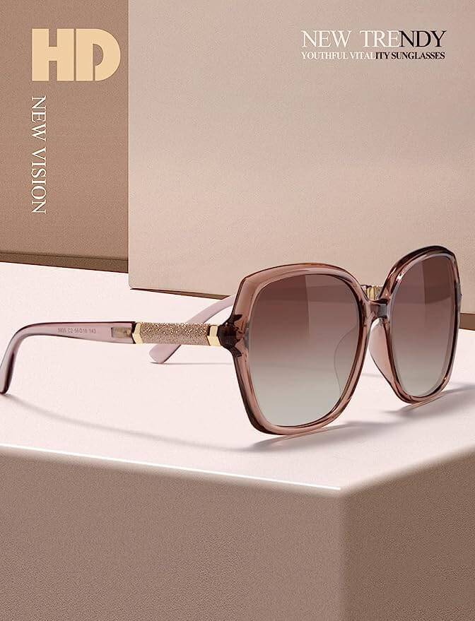 Metal Hinged Sunglasses S37-2