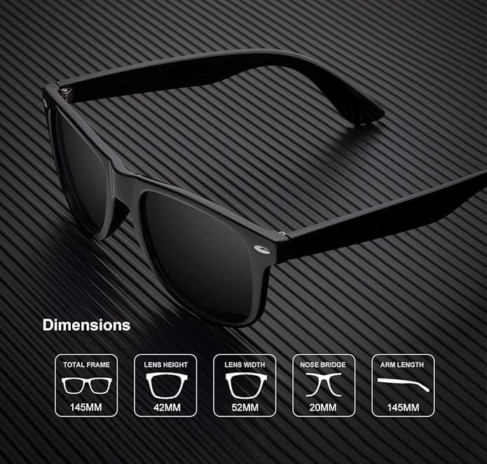 Matte Finish Sunglasses S22 (3 Pack)