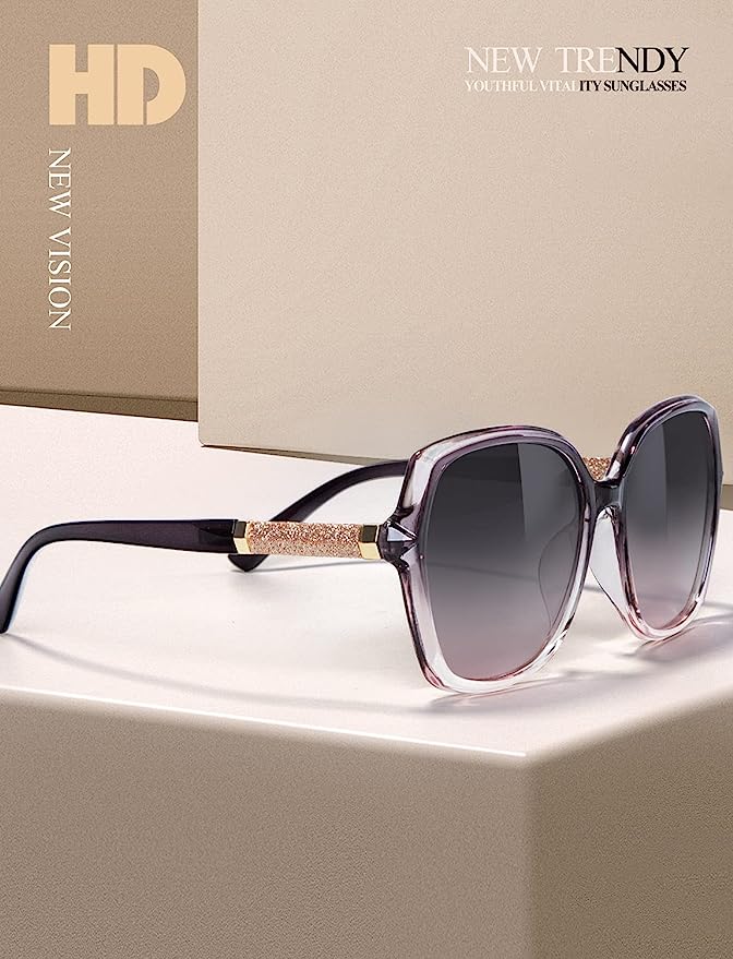 Metal Hinged Sunglasses S37-3