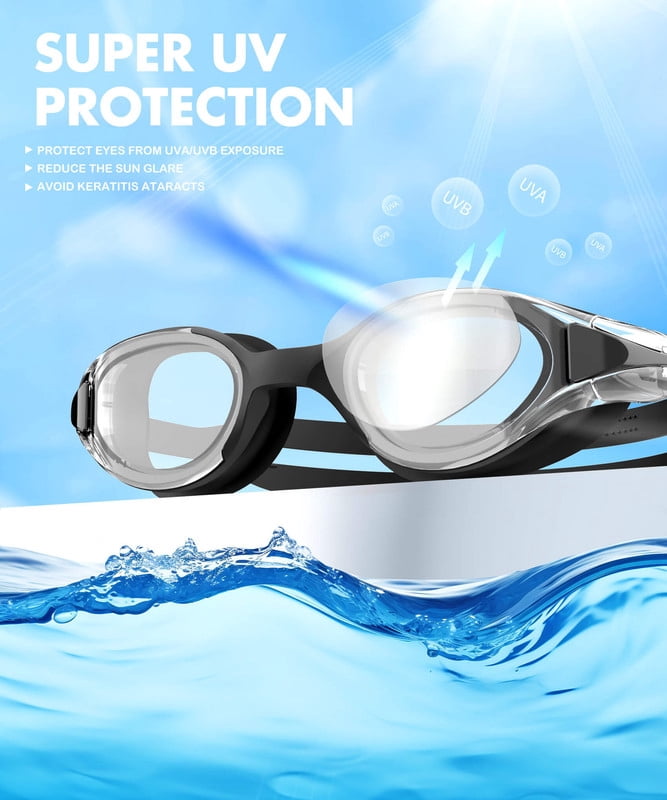 KALIYADI Swim Goggles Adult Goggles-Swimming-men and Women: Anti Fog No Leak and Ultra-wide Field of View 3 Pack WMKAY02-4-5-7
