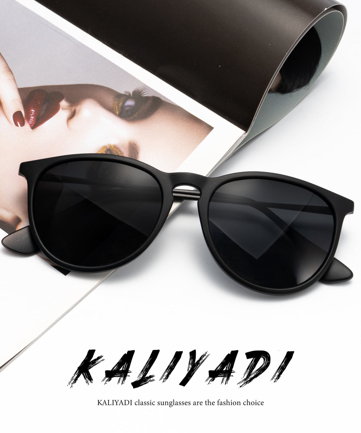 KALIYADI Cat Sunglasses Women Retro Polarized Sun Glasses with UV Protection for Women£¨3 Pack) WMKAS28-12-14-19