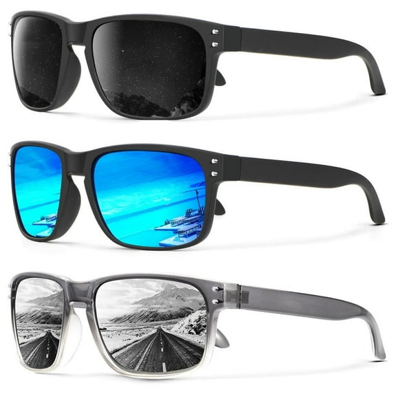 Rivets Square Sunglasses S66-2-6-10