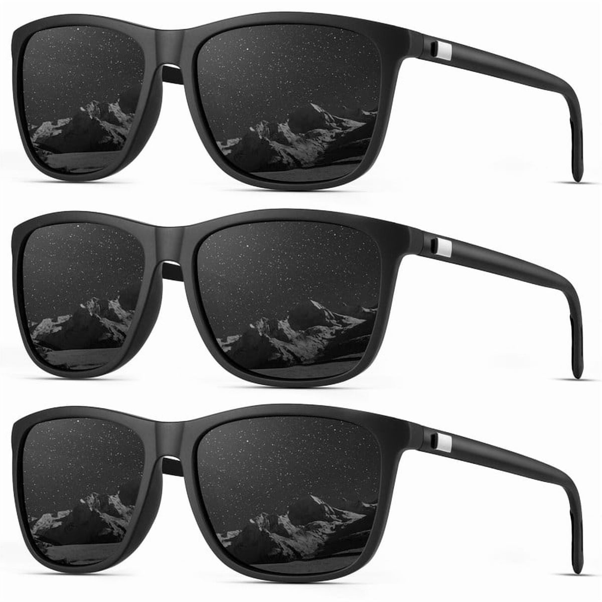 KALIYADI Sunglasses Men Sun Glasses Lightweight Classic Polarized Sunglasses for Women and Men With UV Protection WMKAS48-1-1-1