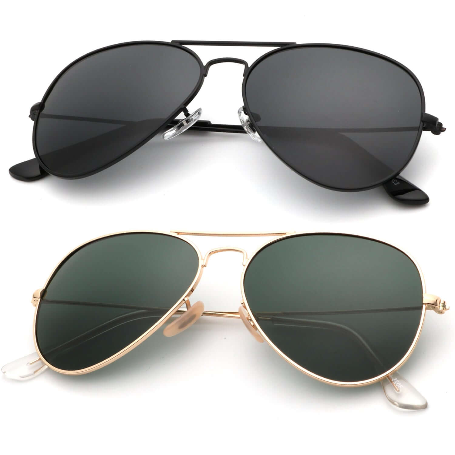 Two-pack of Classic Aviator Sunglasses S24-1-2