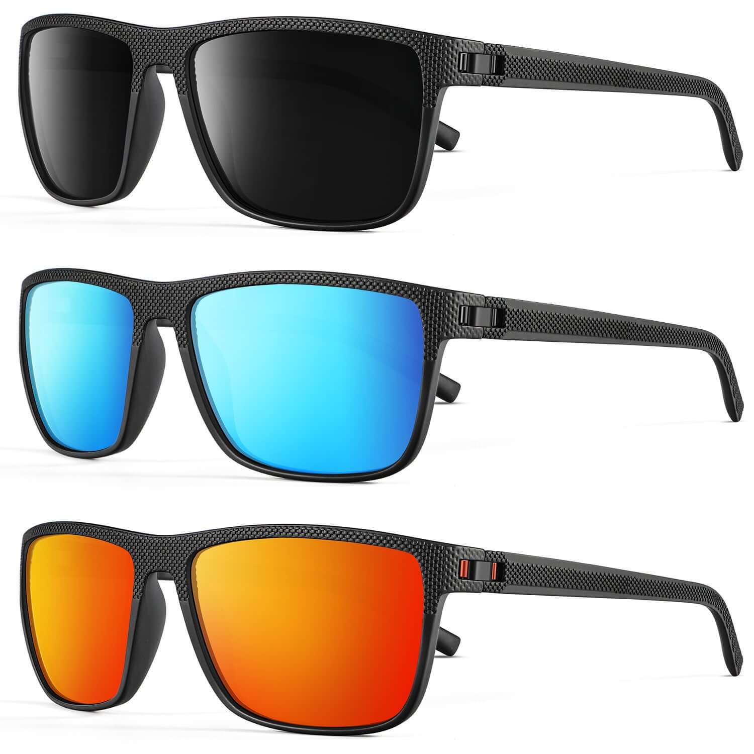 Classic Rectangle Sunglasses S45-1-3-6