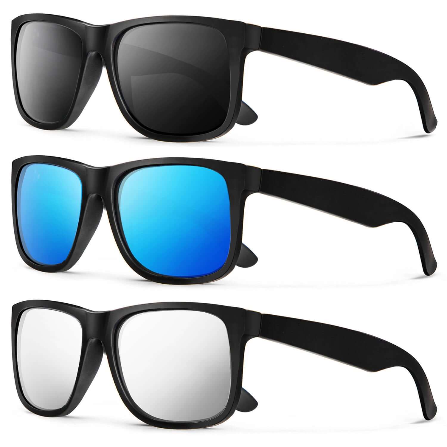 Classic Rectangle Sunglasses S65-1-2-5