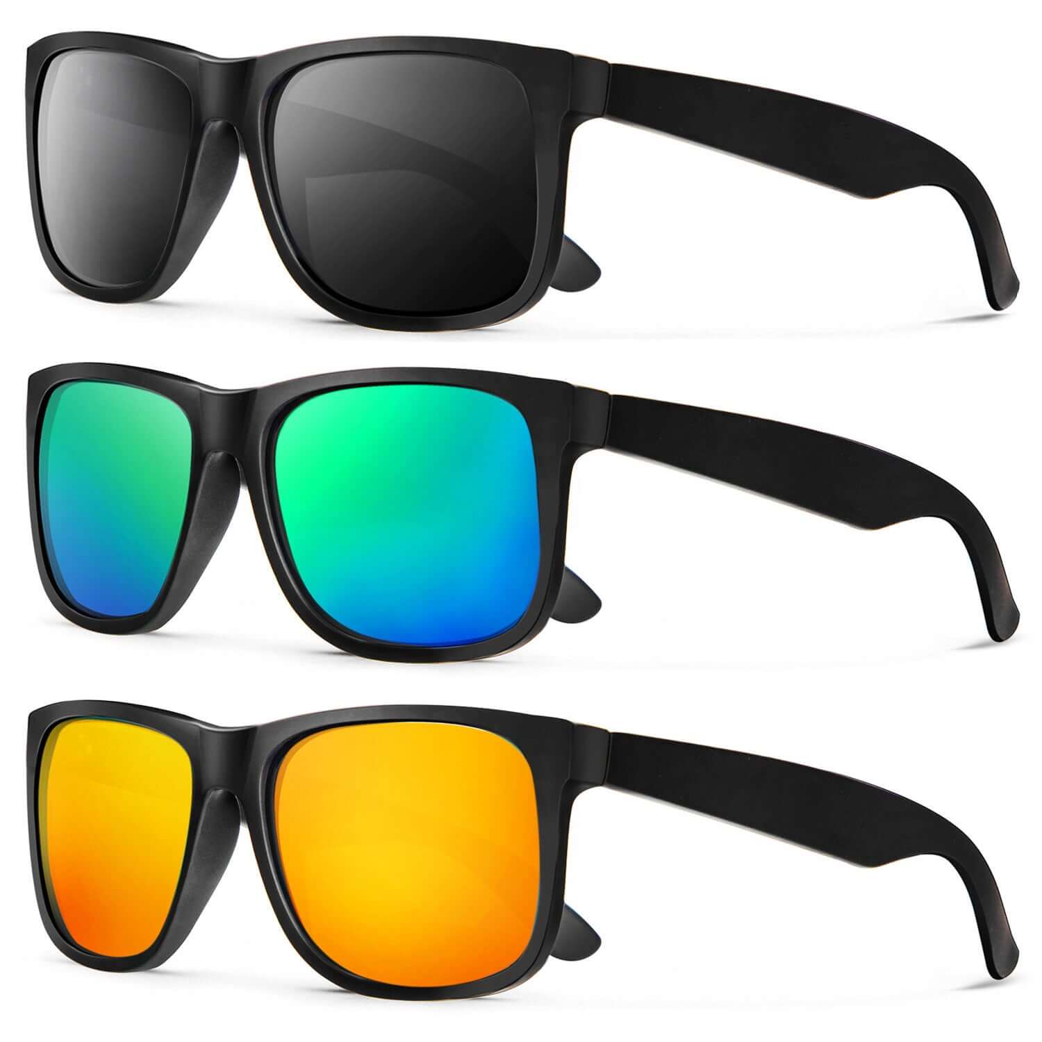 Classic Rectangle Sunglasses S65-1-3-4