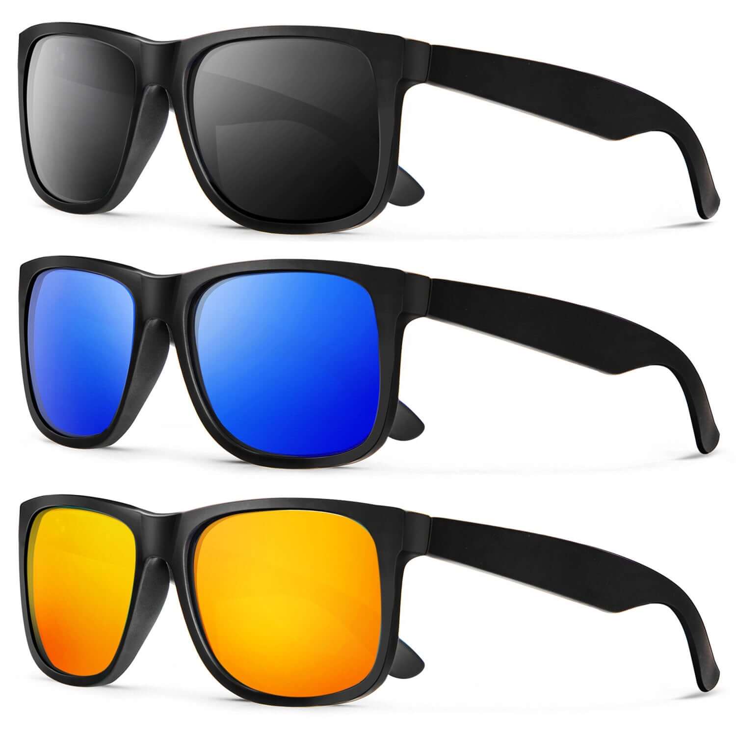 Classic Rectangle Sunglasses S65-1-4-8