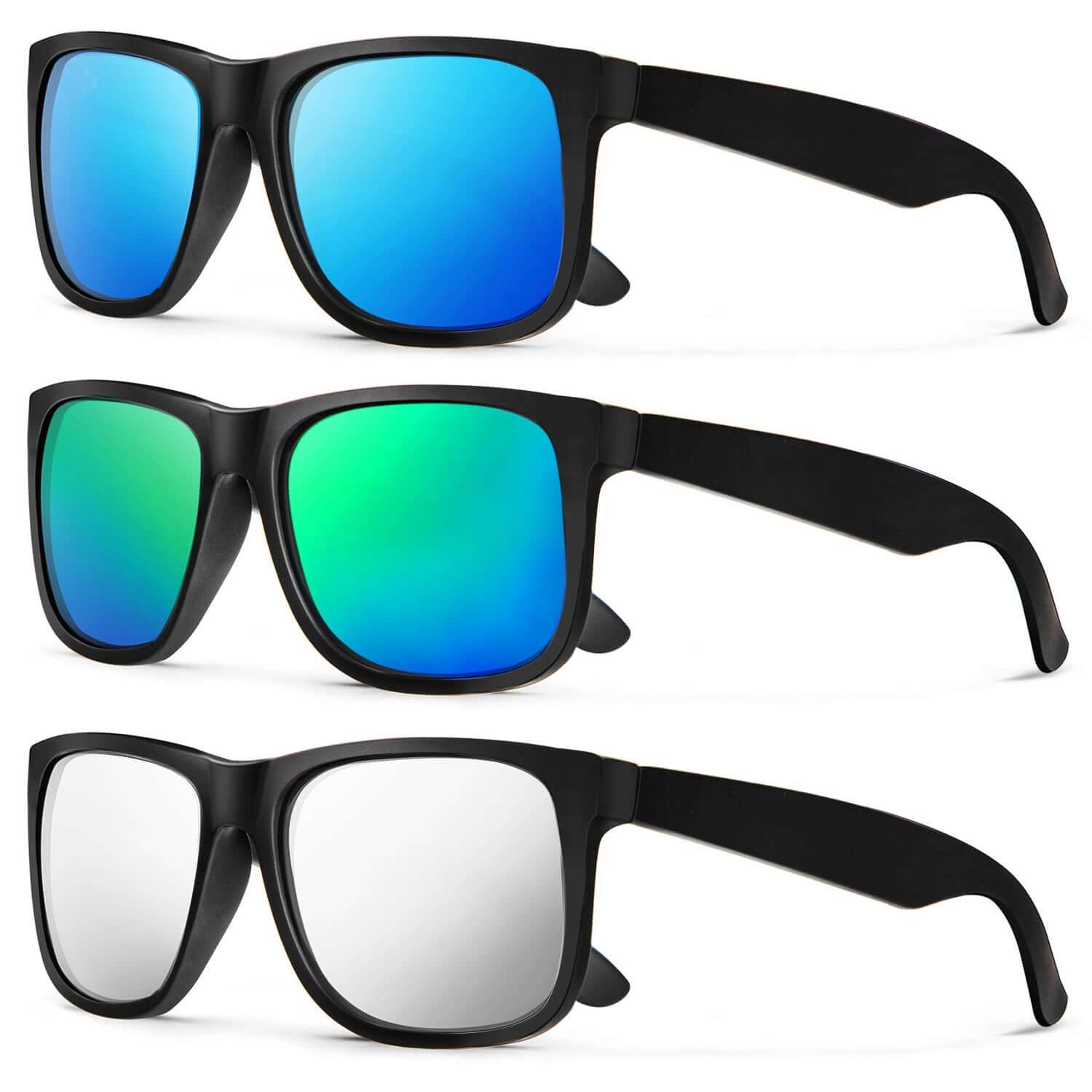 Classic Rectangle Sunglasses S65-2-3-5