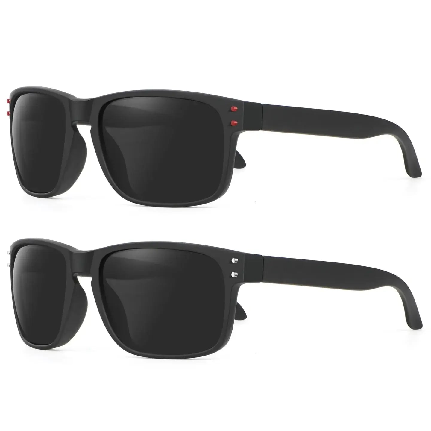 Rivets Square Sunglasses S66-1-2