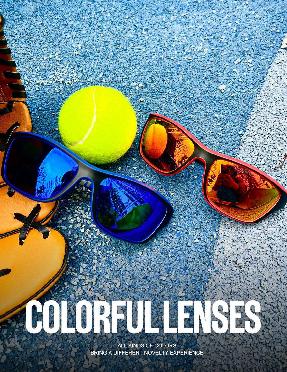 KALIYADI Polarized Sports Sunglasses for Men,Mens Sun Glasses for Driving Fishing Cycling UV400 Protection 3 Pack WMKAS63-2-4-5