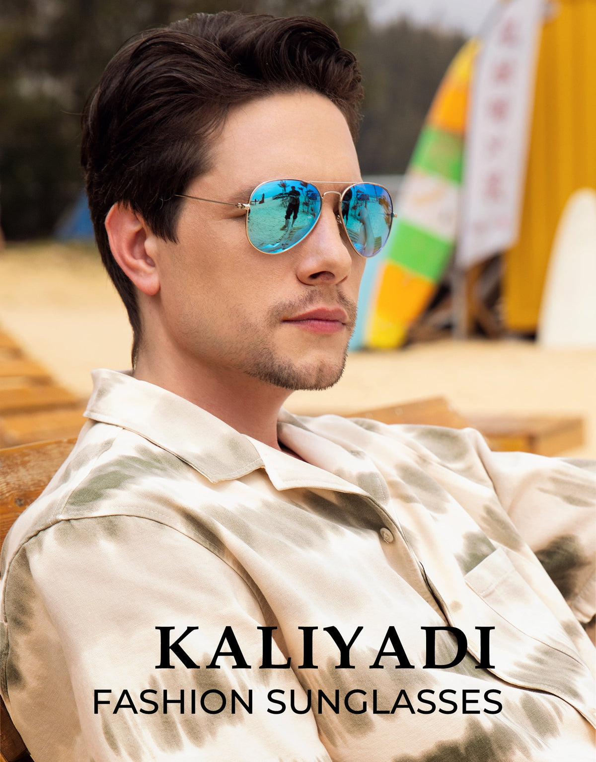 KALIYADI Sunglasses for Men Women Aviator Sun Glasses Polarized Lens UV400 Blocking-3 Pack WMS24-1L-3L-6L