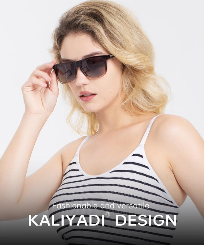 KALIYADI Polarized Sunglasses for Men and Women,Classic Square Sun Glasses with UV400 Protection for Driving Fishing Golf(3 Pack) WMKAS13-26-27-28