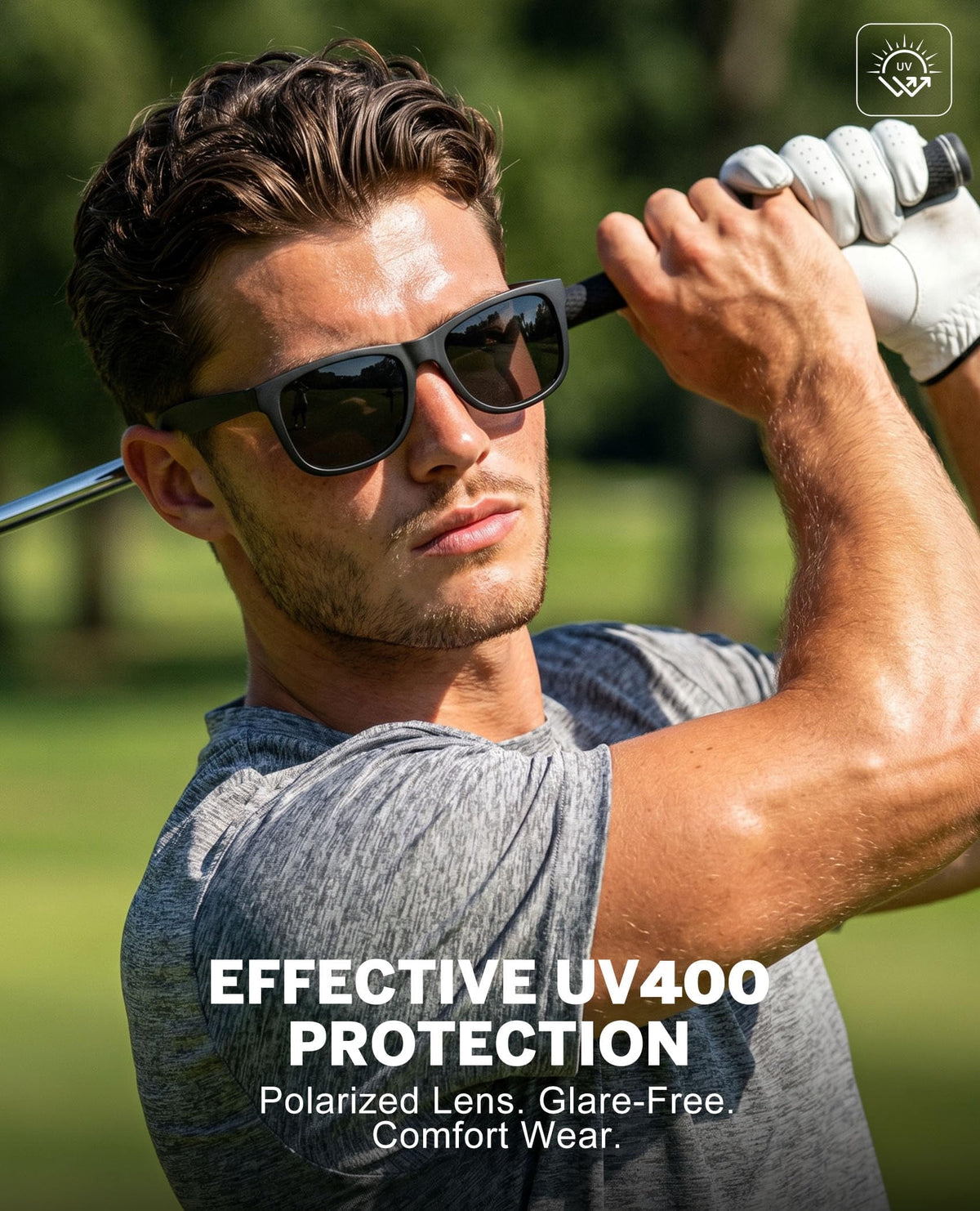 KALIYADI Polarized Sunglasses for Men and Women Vintage Style Sun Glasses for Fishing Running Driving with UV Protection WMKAS65-2-3-4