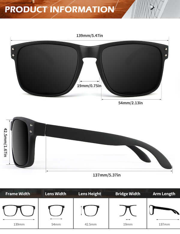 Rivets Square Sunglasses S66-2-6-9